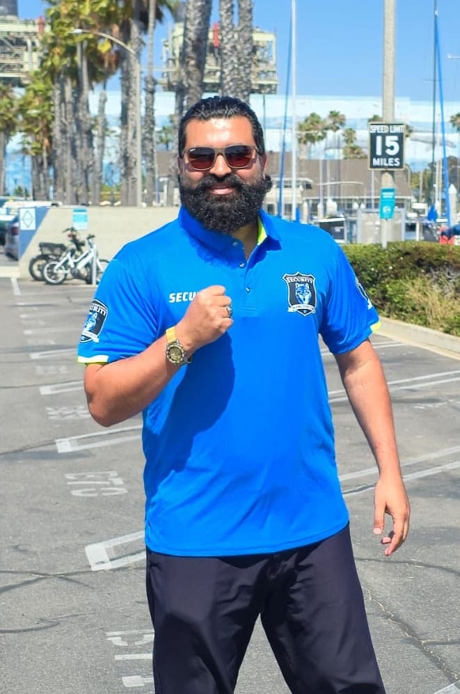 Naji, Founder of BlueWolf International Security
