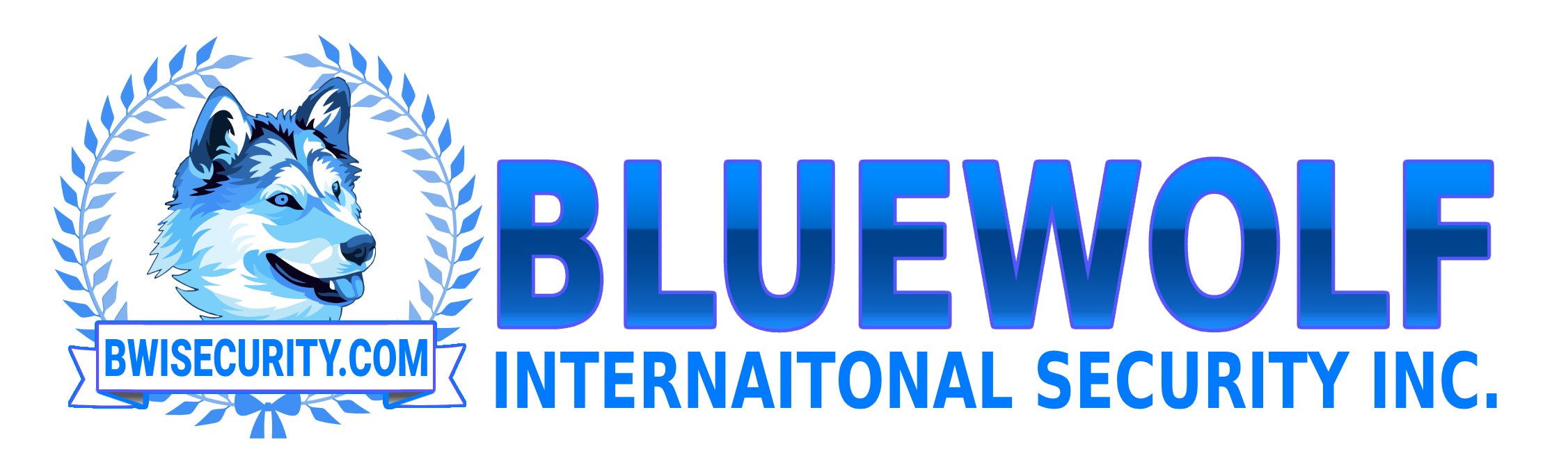 bluewolf international Private security guards service company logo